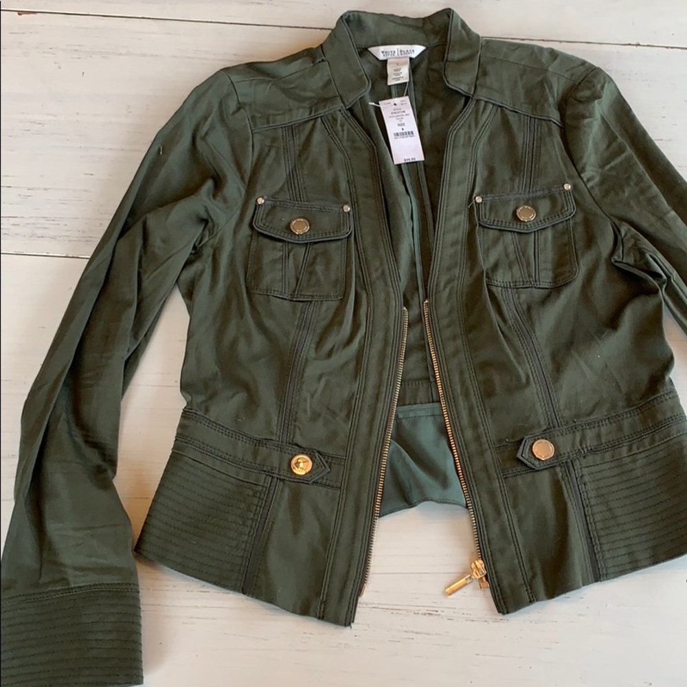 Army green jacket